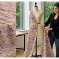thumbnail image 5 of Soimoi Cotton Voile Fabric Coral,Strafish & Sea Horse Ocean Decor Fabric Printed Yard 42 Inch Wide, 5 of 7