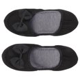 thumbnail image 3 of Slipper Black Cotton 1 Set 9.6x3x0.4in, 3 of 8