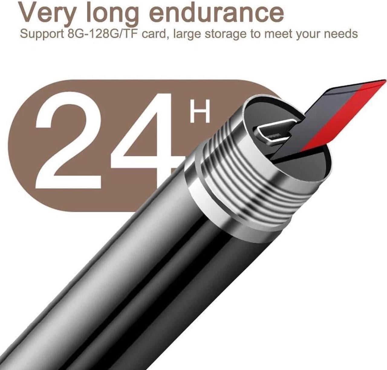 64GB Digital Voice Recorder, Rechargeble Audio Activated Recording Device with Noise Reduction, MP3 Stereo Player for Lectures Meetings, Work, Interviews