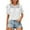 White, variant on GigrtiJin Womens Summer Casual Tops Ruffle Short Sleeve Casual Solid Shirts Hollow out Loose Work Comfy Blouses