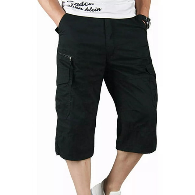 Bermuda Tipo Cargo Casual Para Hombre Mezclilla Strech Short