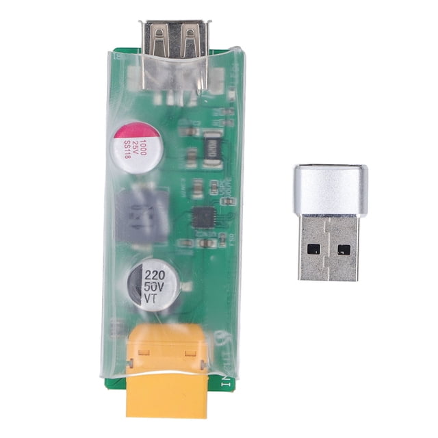 Placa de carga USB, XT60 a carga USB Convertidor de carga USB X Cargador USB Funcionalidad inteligente