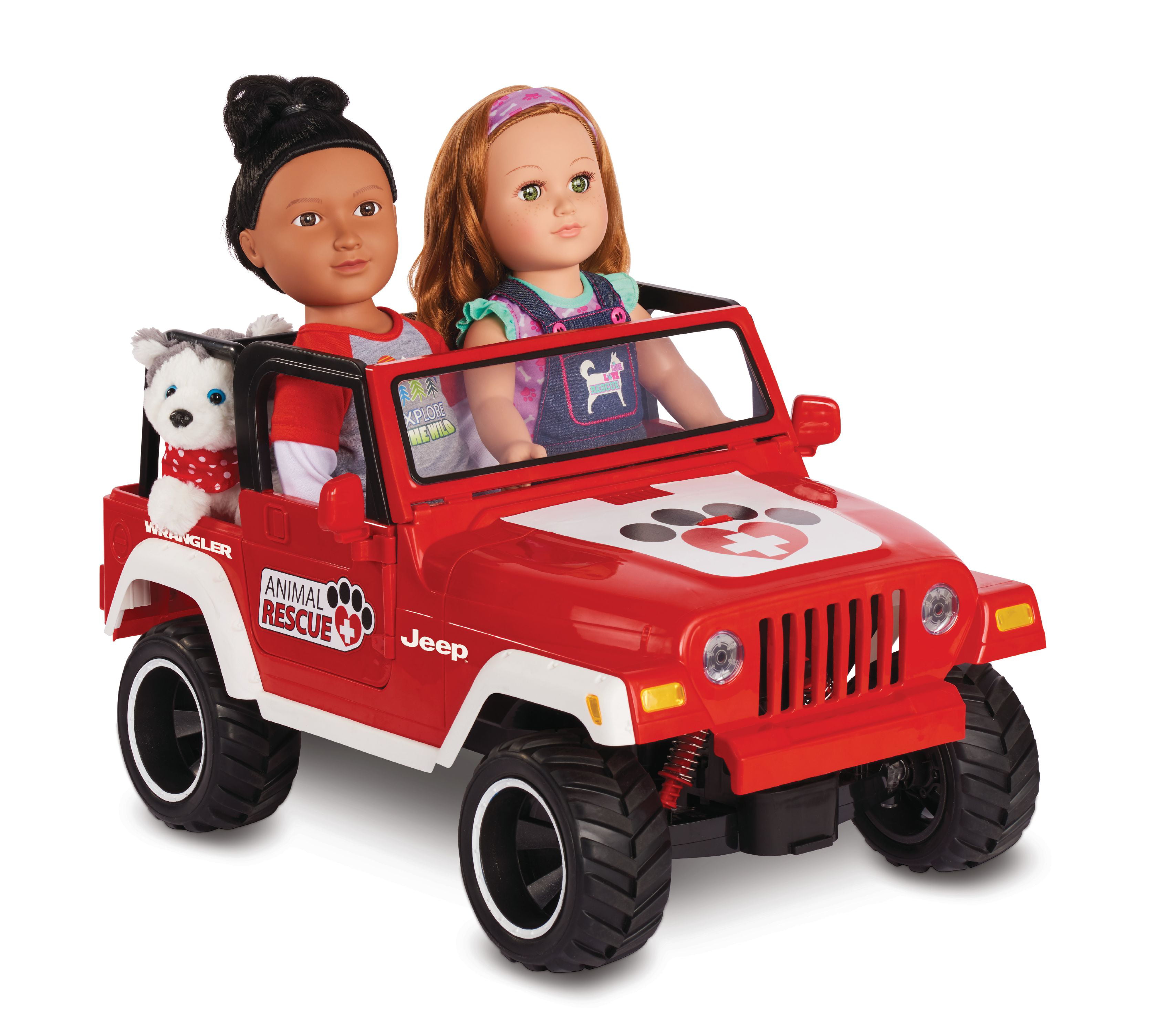Red for sale online My Life As Animal Rescue Doll Vehicle For Any American Girl 18 in Doll 