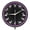 Purple, variant on LED Lighting Deer Silhouette Wall Clock for Cabin Lodge Wildlife Home Decor Stag and Buck Metal Frame Wall Clock with Neon Light