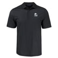 thumbnail image 2 of Men's Cutter & Buck Black Cleveland Browns Big & Tall Pike Eco Shadow Check Print Recycled Polo, 2 of 3