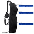 thumbnail image 2 of Archery Back Arrow Quiver Arrow Holder, Shoulder Hanged Adjustable Quiver for Arrows, Archery Quiver with Front Pockets, 2 of 5