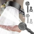 thumbnail image 3 of Shower Head with Handheld, High Pressure Showerhead with Long Hose,Portable Handheld Shower Head A, 3 of 5