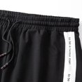 thumbnail image 5 of lkfuzj Men's Cotton Polyester Spandex Blend Sports Shorts with Elastic Waist & Pockets - All Season Quick-Dry Athletic Gym, Beach, Running, Outdoor Pants for Men, 5 of 7