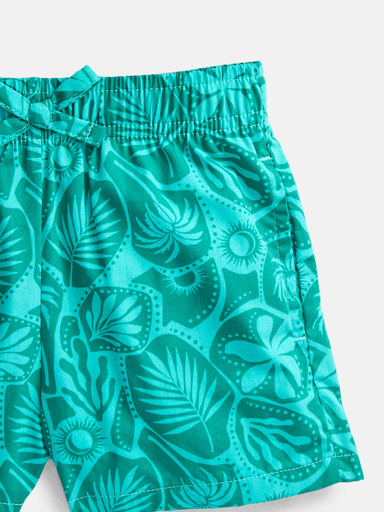 Wonder Nation Toddler Girls' Tiered Tank Top and Shorts Set, 2-Piece, Sizes 12M-5T