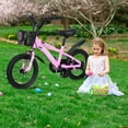 thumbnail image 7 of 16" Kids Bike for Girls, Akaber Girls Bicycles with Training Wheels for Kids Ages 4-8, Pink, 7 of 7
