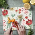 thumbnail image 5 of CounterArt Floral Traditions 3mm Tempered Glass Cutting Board 10" by 8", 5 of 7