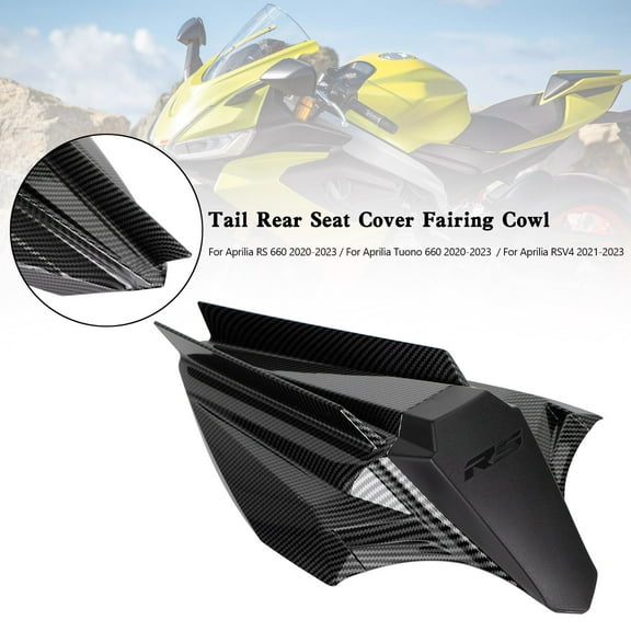 Rear Fairing Seat Cowl Cover For Aprilia RS660 Tuono660 2020-2024 Carbon
