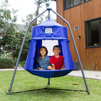 Sportspower BluPod Jr. Floating Tent Swing with Cushion