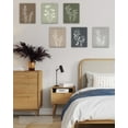 thumbnail image 5 of "Drsoum Botanical Canvas Artwork Vintage Minimalist Living Room Wall Art Wood Framed Print 8""x10"" 6pcs", 5 of 7