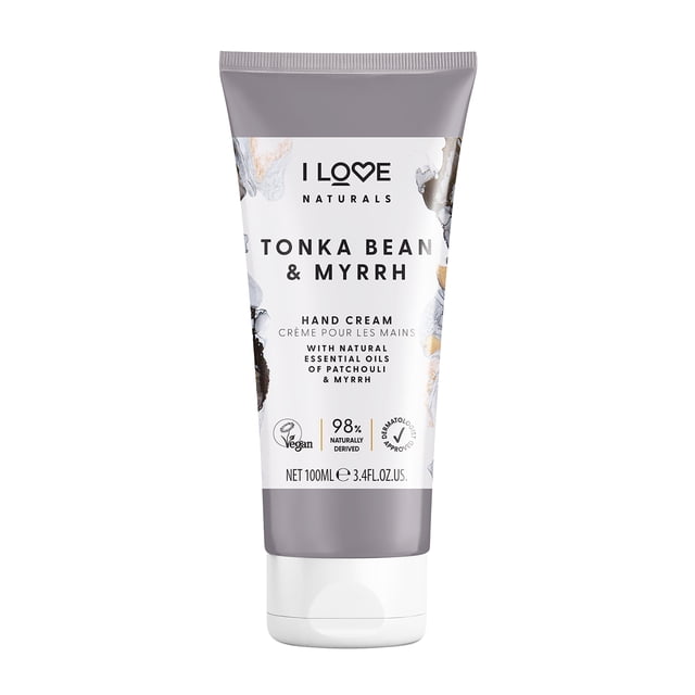 I Love Cosmetics Loción de Manos, Haba Tonka y Mirra, 100 ml