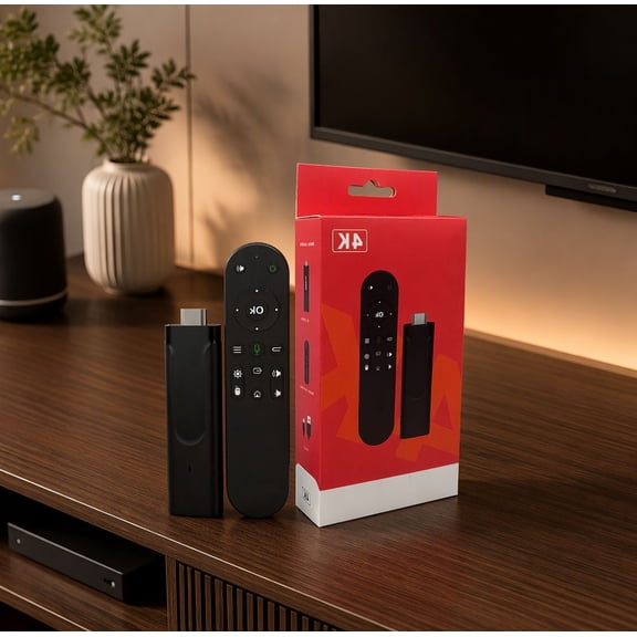 Android 13.0 TV Stick 4K, TV Stick 2GB 16GB ROM, Supports 2.4G/5G WiFi Bluetooth 5.0 USB HDR10 with Voice Remote Control for Home Theaters and TVs