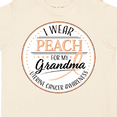 thumbnail image 4 of Inktastic I Wear Peach for My Grandma - Uterine Cancer Awareness Boys or Girls Toddler T-Shirt, 4 of 5