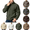 Army Green, variant on Frnrwgo Men's Sweatshirt Double-Sided Velvet Half Zip Stand Collar Long Sleeve Casual Top with Pockets