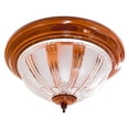 thumbnail image 1 of Lámpara De Techo Luz Ideal, Plafón P-21 Madera., 1 of 5