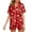 Red, variant on TJAZFJPA Womens Pajama Set Womens Silk Satin Pajamas Set Two Piece Pj Sets Sleepwear Loungewear Button Down Pj Sets Pajamas Women Set Cute Pajama Bottoms