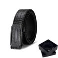 thumbnail image 1 of Mens Belts 125cm - Men's Automatic Buckle Adjustable Casual Dress Belt for Men Jeans Suits Work Gift, 1 of 5