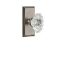 thumbnail image 3 of Grandeur Carbia_Prv_234 Carre Solid Brass Rose Privacy Door Knob Set - Nickel, 3 of 6