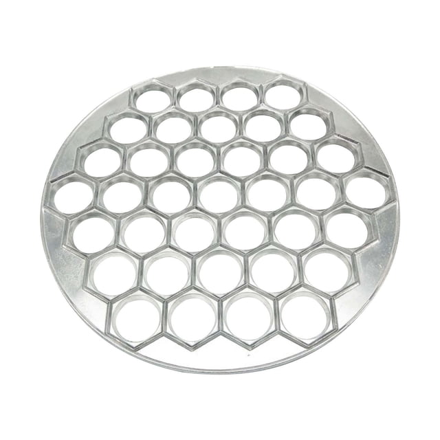 37 Hole Dumpling Maker, Aluminum Alloy Manual Dumpling Mold for Home Use, Non Stick Kitchen Tool for Quick Dumpling Making