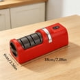 thumbnail image 6 of 3-Stage Electric Knife Sharpener, Beige Automatic Kitchen Sharpener with Double-Sided Sharpening Stone, Professional Sharpening Tool for All Kitchen Knives and Scissors (k), 6 of 6