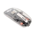 thumbnail image 4 of Ratón inalámbrico Bluetooth Ratón inalámbrico transparente Ratón portátil Ticfox, 4 of 12