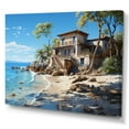 thumbnail image 2 of Designart "Dominican Coastal beauty" Nautical & Beach Wall Art Living Room, 2 of 5