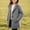 Gray, variant on PiGOGI Kids Double Breasted Wool Blend Pea Coat with Notched Lapel and Side Pockets Mid-Long Trench Overcoat Winter Outerwear for Children White 14-15 Years