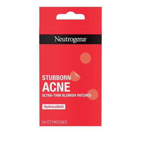 Neutrogena Stubborn Acne Patches for Face, 24 Count