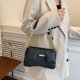 thumbnail image 5 of Bolso de hombro, bolso de mano PU simple bolso grande simple bolso de hombro elegante funcionamiento suave, 5 of 9