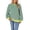 Green, variant on Deago Women Oversized Striped Color Block Long Sleeve Crew Neck Sweatshirt Casual Loose Pullover Y2K Shirt Top