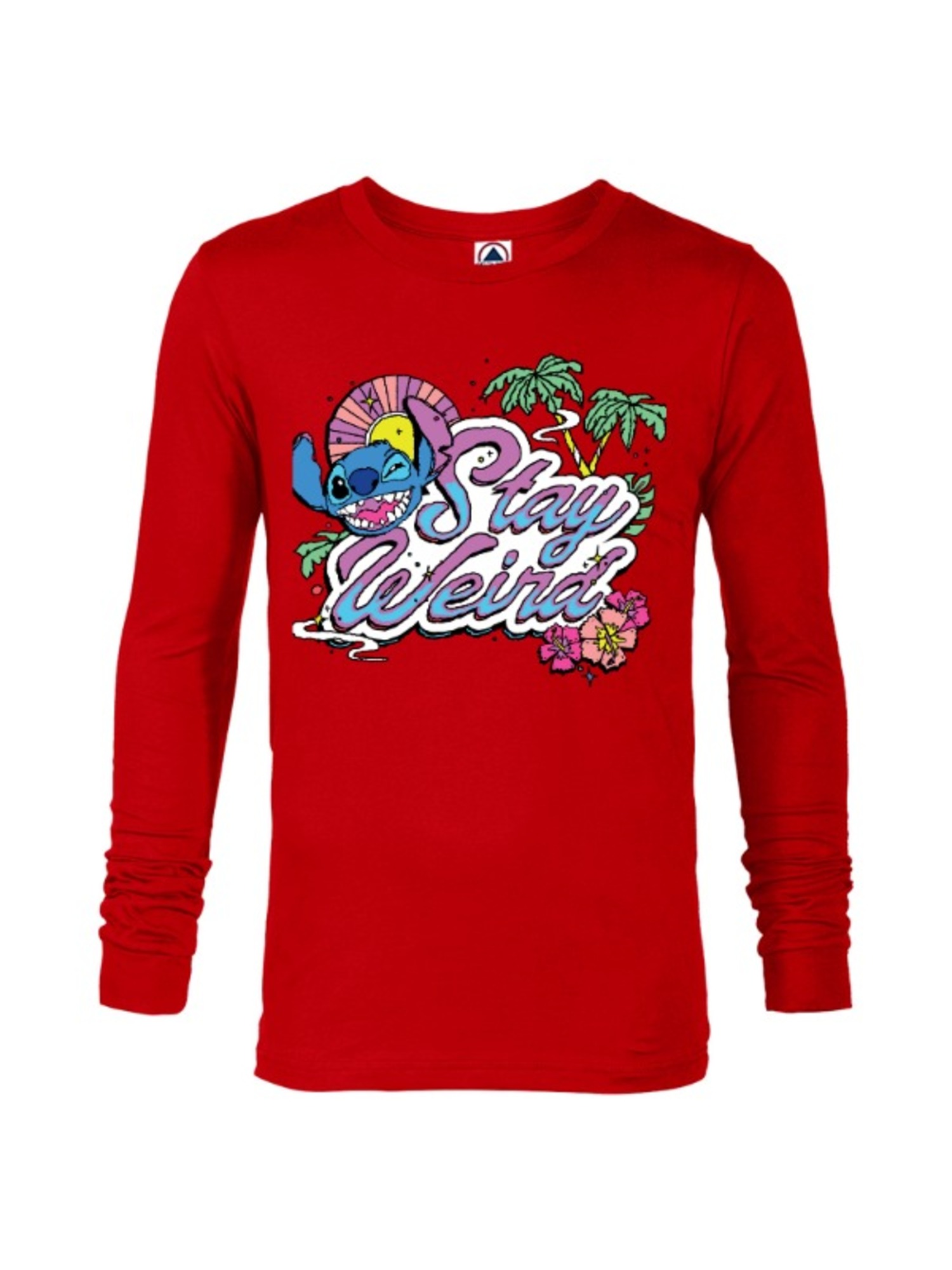 Disney Lilo & Stitch Stay Weird Long Sleeve TShirt for Men
