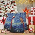 thumbnail image 6 of Pofeuu The Starry Night Print Burlap Bags with Drawstrings Drawstring Gift Bags Pouch Bag for Thankgiving Birthday Party Gift Wrapping Treats and Party Favors-Small, 6 of 9