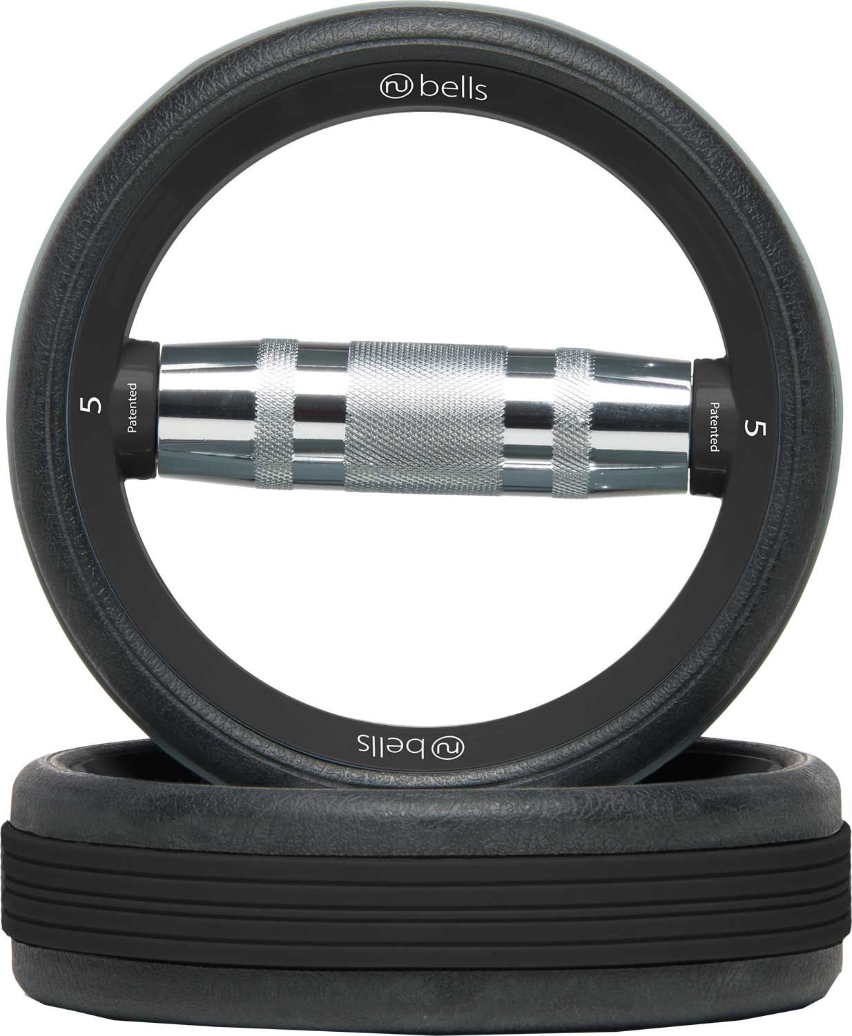 NuFit 5 lb. NuBells Hand Weights