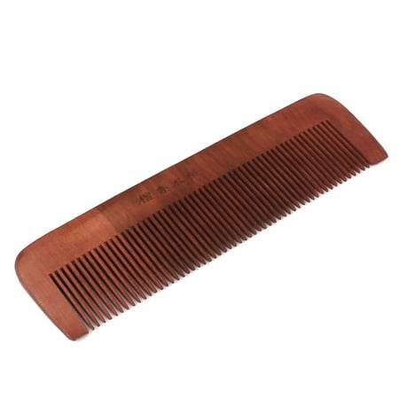 Unique Bargains Retro Sandalwood Anti Static Comb Hair Care Tool