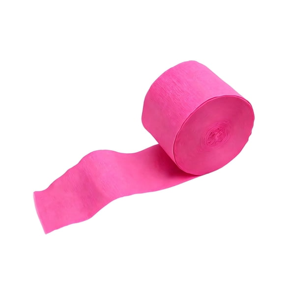 Crepe Paper Rolls Crinkled Party Streamers, 1.57 Inch Wide 98.43 Inch Long DIY Garland Decor for Birthday Wedding Bridal Shower Graduation Holiday Party Decorations