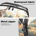 thumbnail image 4 of Kangaroo Oxford Fabric Waterproof Digital Bag Cable Organizer Travel Small Holder for Charger, Hard Drive - 5.9x9.44x3.14 in., 4 of 6