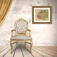 thumbnail image 3 of Vintage Maps 13x12 Gold Ornate Wood Framed with Double Matting Museum Art Print Titled - Barbary Black Africa and Guinee 1792, 3 of 4