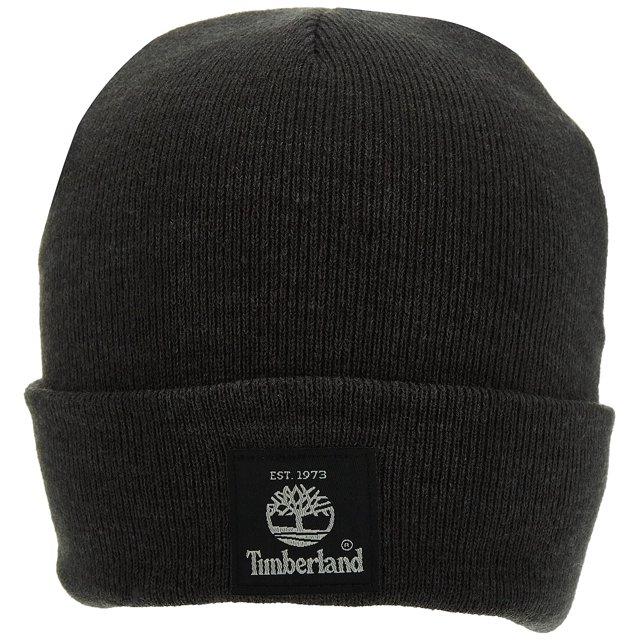 Gorro Corto Timberland para Hombre en Carbón Mezclado