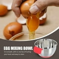 thumbnail image 4 of MEIBUTYUP 1Pc Red Kitchen Stainless Steel Salad Mixing Bowl with Handle and Anti Skid Base, 4 of 7