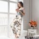 thumbnail image 5 of Balery Anchor with Rope Pantalones de pijama para mujer, pijamas ultraligeros, pantalones de estar por casa-Small, 5 of 6