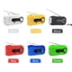 thumbnail image 2 of Equipo de radio Wind Up Radio solar Alarma SOS AM/FM Radio solar de emergencia Radio con manivela con batería recargable 4 modos Linterna Toma de auriculares Puerto USB para acampar al aire libre Send Eccomum Equipo de radio, 2 of 7