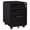 Matte black, variant on Towallmark Secure 3 Drawer Metal File Cabinet with Lock – Fully Assembled Mobile Filing Cabinet for Home Office, Anti-Tilt 5 Wheels, Under Desk Storage for A4/Letter/Legal Size – Wood Grain