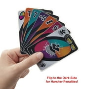 UNO Flip! Splash Card Game for Kids, Adults & Family Night with Water-Resistant Double-Sided Cards