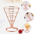 thumbnail image 2 of Shisuyan 2pcs French Fries Stands Cone Basket Fry Holders Snack Fried Chicken Display Racks, 2 of 8