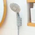 thumbnail image 4 of Soporte para cabezal de ducha con ventosa sin clavos Soporte de baño para montaje en pared (gris) JShteea Libre de BPA, 4 of 7