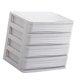 thumbnail image 1 of Cajón de Plástico para Cosméticos, Organizador de Maquillaje, Caja de Almacenamiento de Maquillaje, Contenedor para Ataúd de Uñas, Caja de Almacenamie 4 niveles blanco Soledad Organizador cosmético del maquillaje, 1 of 7